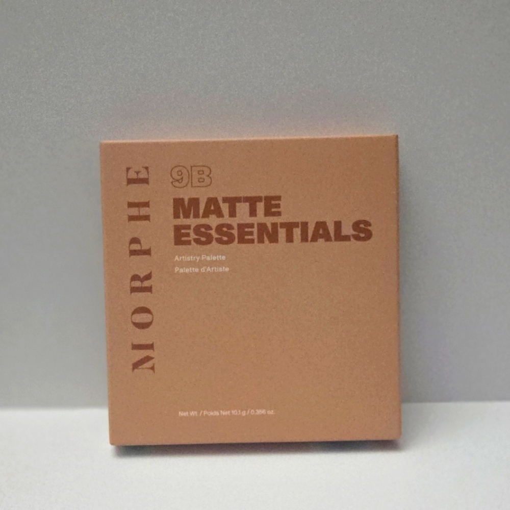 Free Morphe 9B Matte Essentials Artistry Eyeshadow Makeup Palette 9 Warm Shades